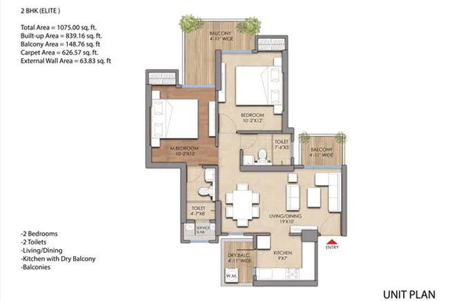Sobha Aranya Floor Plan