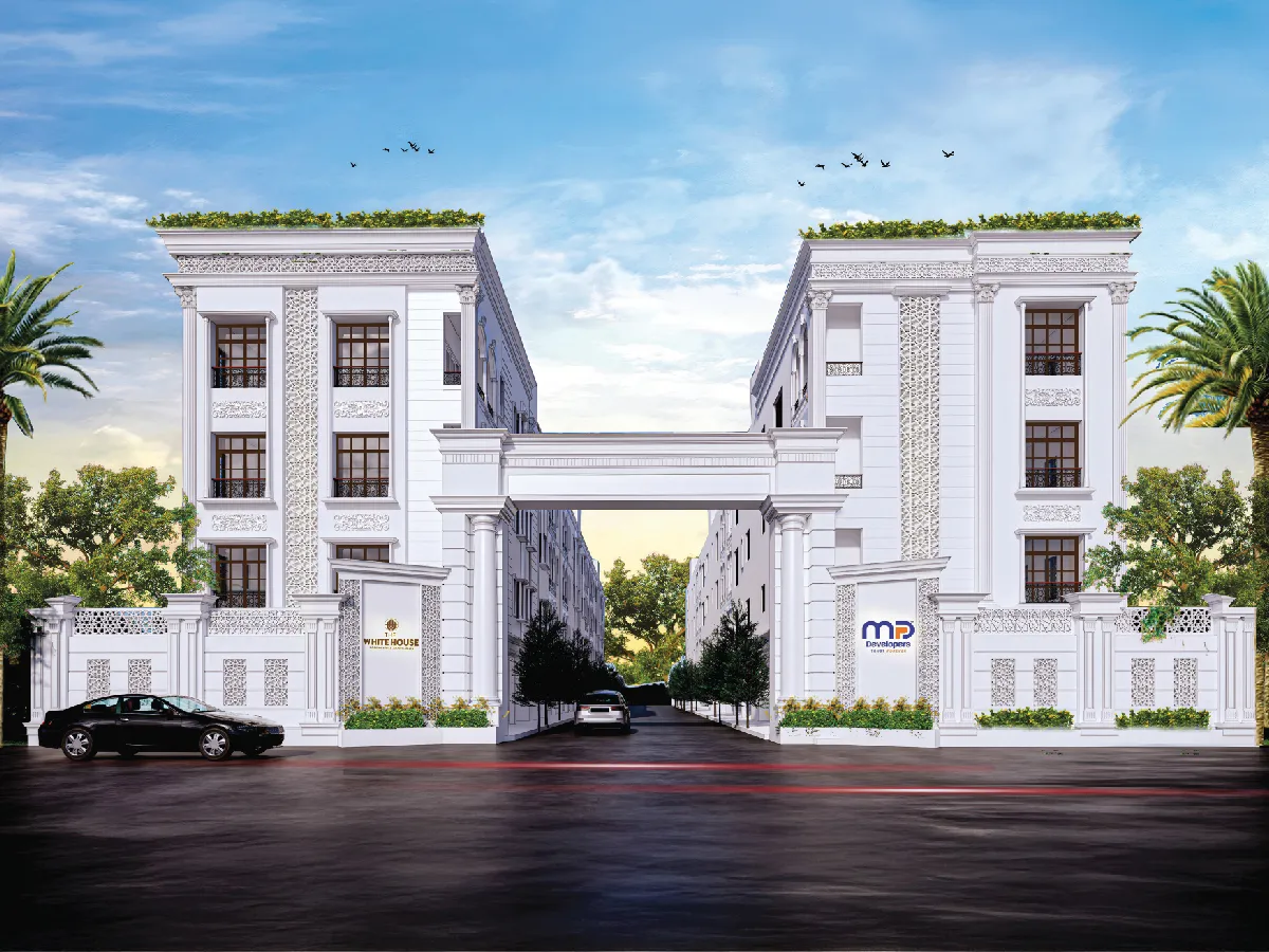 MP White House — modern glass-balcony residences