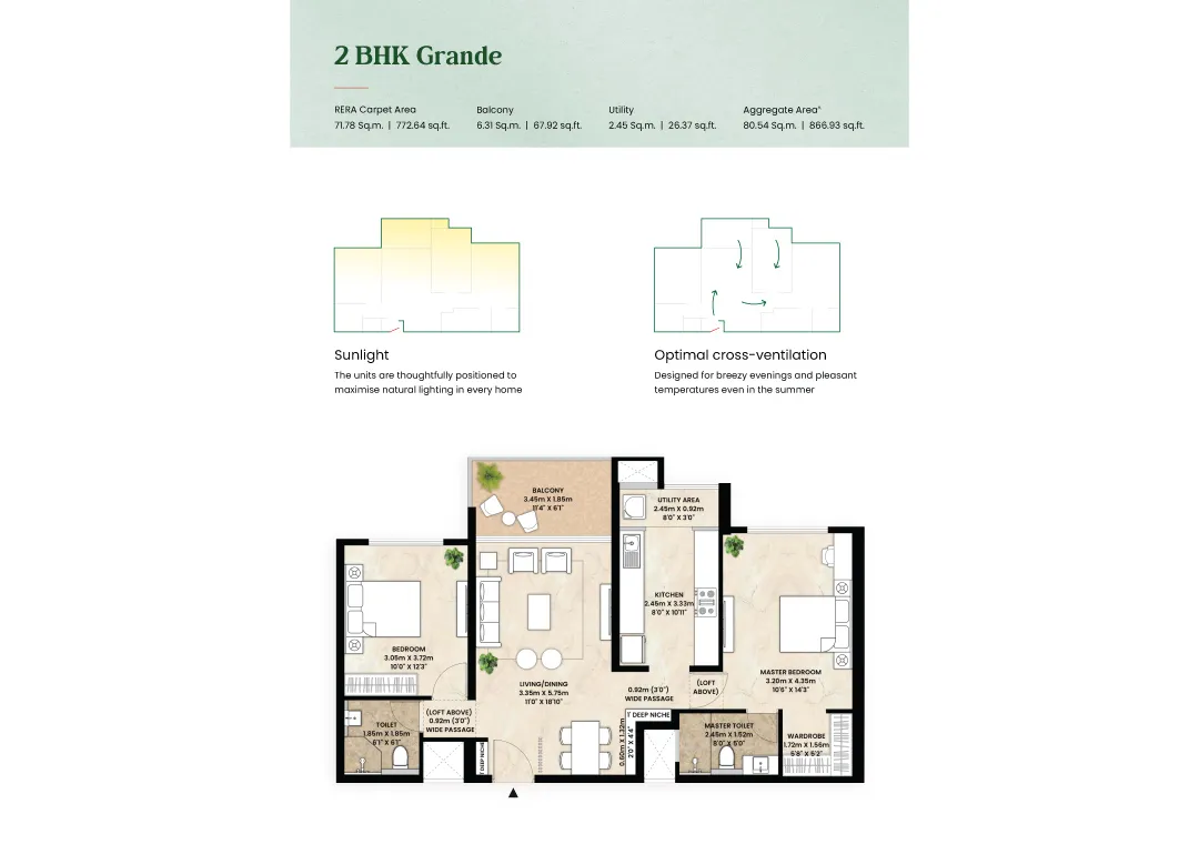 2.5 BHK Plan