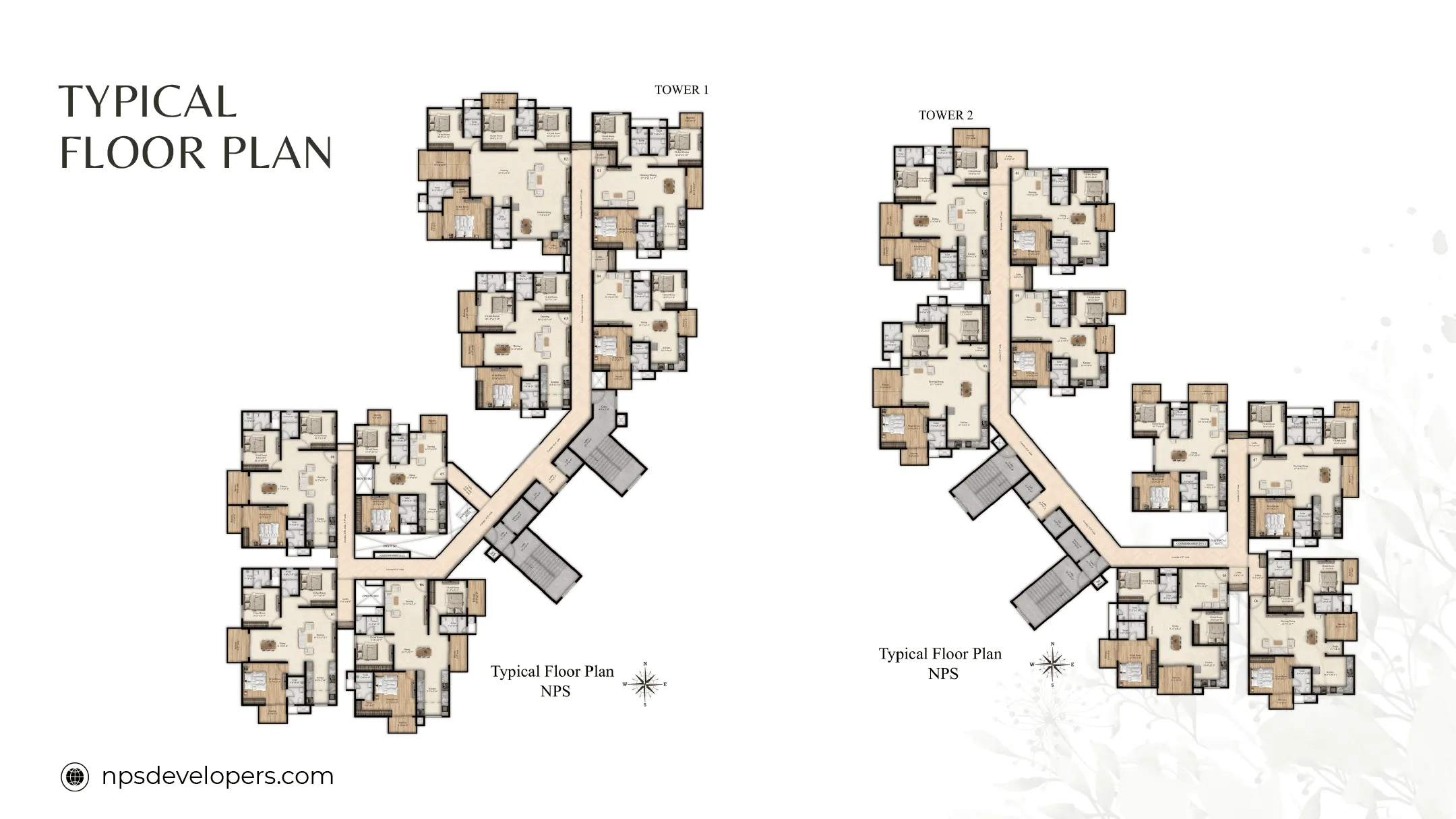 3 BHK Floor Plan
